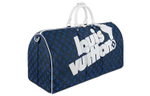 LOUIS VUITTON Keepall 50 Monogram Blue