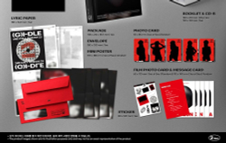 Альбом (G)I-DLE - 2 2nd Album RANDOM Version