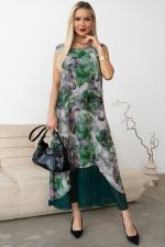 Платье Велла (зеленый) Р11-1171/5 Nikol