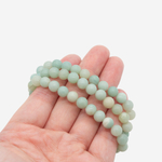 Амазонит эконом натуральный, 6,8мм, шар