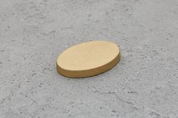 Навершие из латуни 5мм, 36x24мм