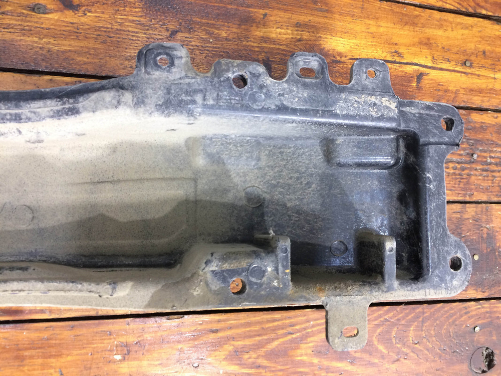 Усилитель заднего бампера Hyundai Tucson 3 (TL) 15-21 Б/У Оригинал 86630d7000