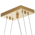 802133 Подвес NUBI 3х40W E27 ШАМПАНЬ/БЕЛЫЙ