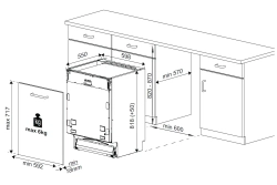 Встраиваемая посудомоечная машина Beko BDIN38530A