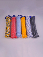 Шнур плетеный Петроканат STANDARD-CORD 4,0 мм (20 м) хаки, евромоток