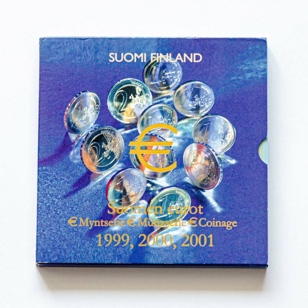 Finland Original Triple Year Set 1999, 2000, 2001 – Brilliant Uncirculated Coins