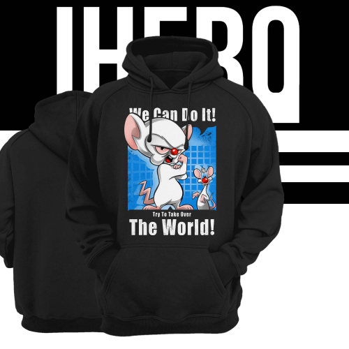 Толстовка IHERO Пинки и Брэйн