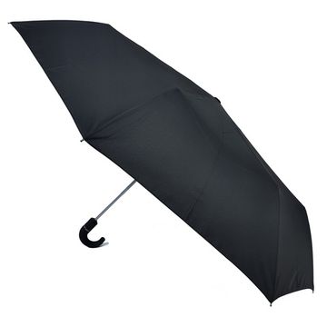 Мужской зонт Три Слона Чёрный Полный автомат 602