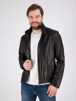 Кожаная куртка демисезонная