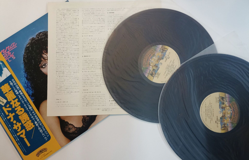 Винтажная виниловая пластинка LP Donna Summer Bad Girls (Japan 1979) (Obi)