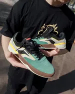 Купить Кеды для катания Traffa Artagar low голубые/черные Кеды для катания Traffa Artagar low голубые/черные