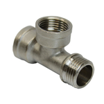 Тройник 1/2'' вн/вн/нар  никель