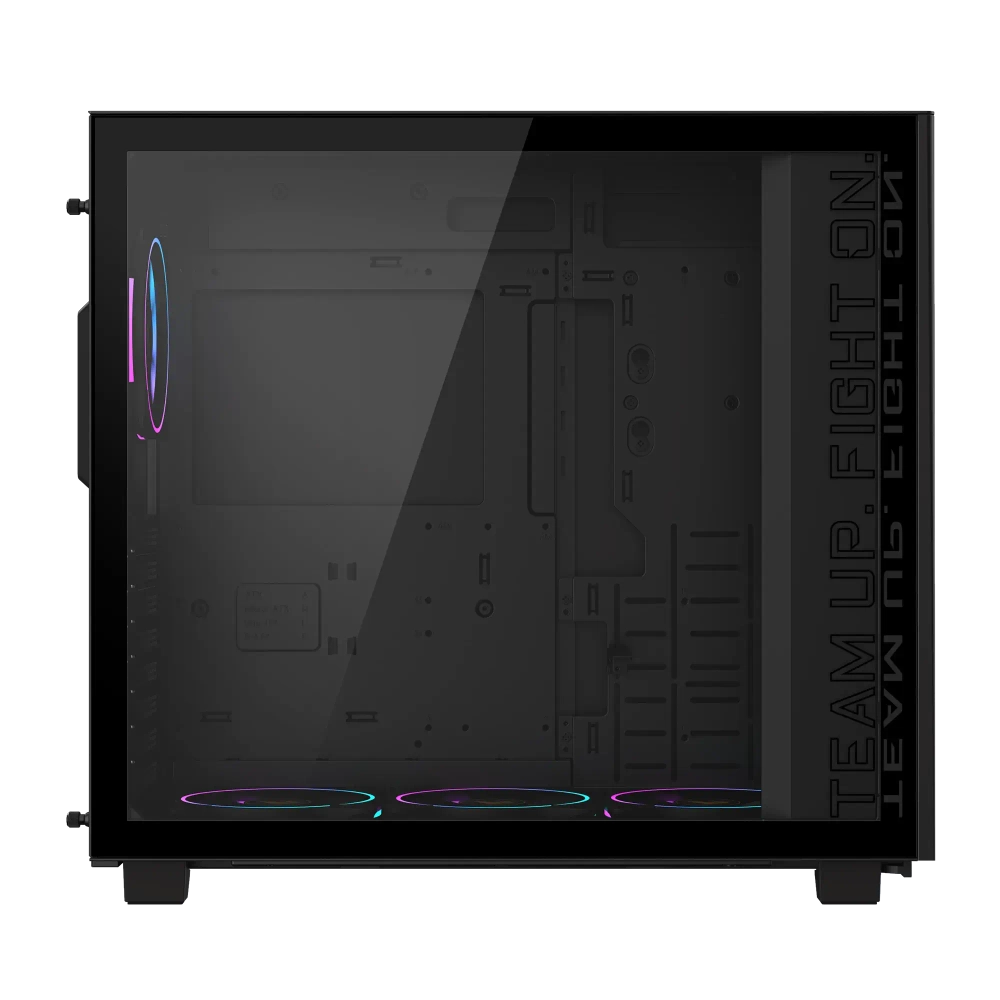 Компьютерный корпус GigaByte AORUS C400 GLASS, Без БП, 2xUSB3.0/Type-C, 4xARGB, Glass, Black, ATX