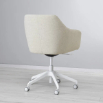 Офисный стул -  IKEA TOSSBERG/LÅNGFJÄLL/LANGFJALL, 67x67x45(57)см, бежевый/белый ТОССБЕРГ/ЛОНГФЬЕЛЛЬ ИКЕА