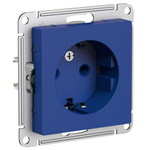 Systeme Electric AtlasDesign Аквамарин Розетка с/з, 16А, механизм