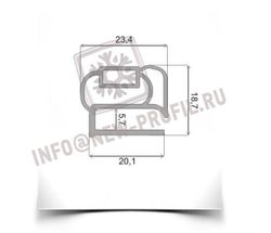 Уплотнитель для морозильника Бирюса -260 нк-5 . Размер 900*600 мм (035/014)