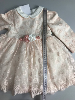 Платье для юной модницы, на 10/12 месяцев