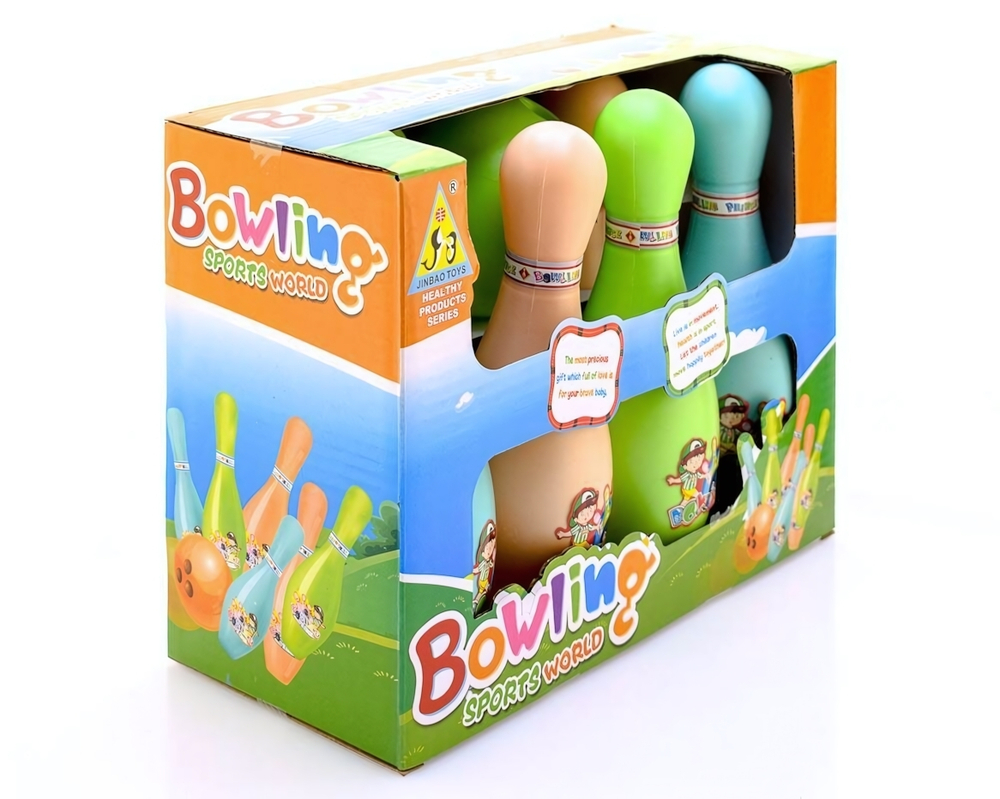 Набор для боулинга, коробка JB6097C