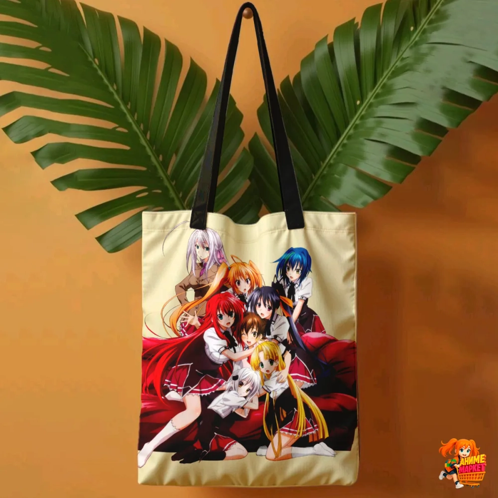 Сумка шоппер с принтом High School DxD