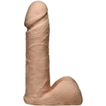 Реалистичный страпон с трусиками и плагом телесный Vac-U-Lock Set - 7" ULTRASKYN Ultra Harness (Цвет: телесный)