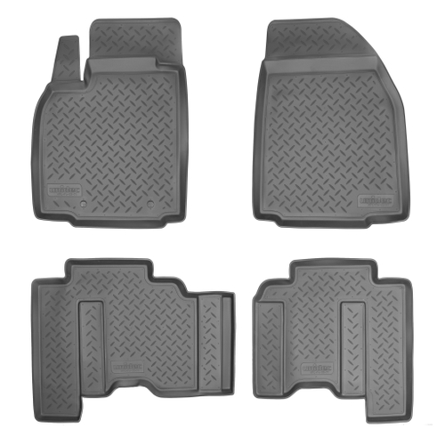 Ковры в салон Norplast/Unidec для Mazda CX-9 (2008-)Полиуретан,Черный, арт.NPL-Po-55-71