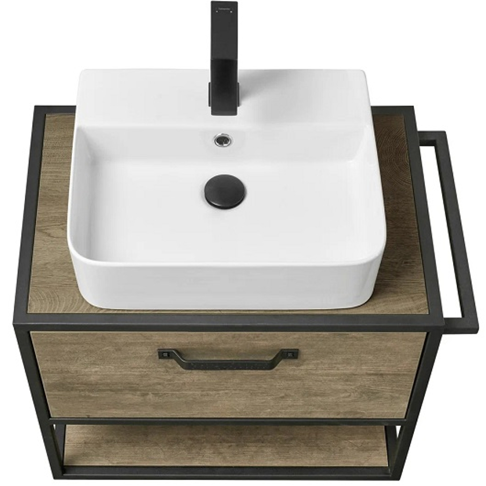 Столешница AQUATON Фабрик Лофт 60.0х1.6х39.8 дуб эндгрейн (1A242903LTDU0)