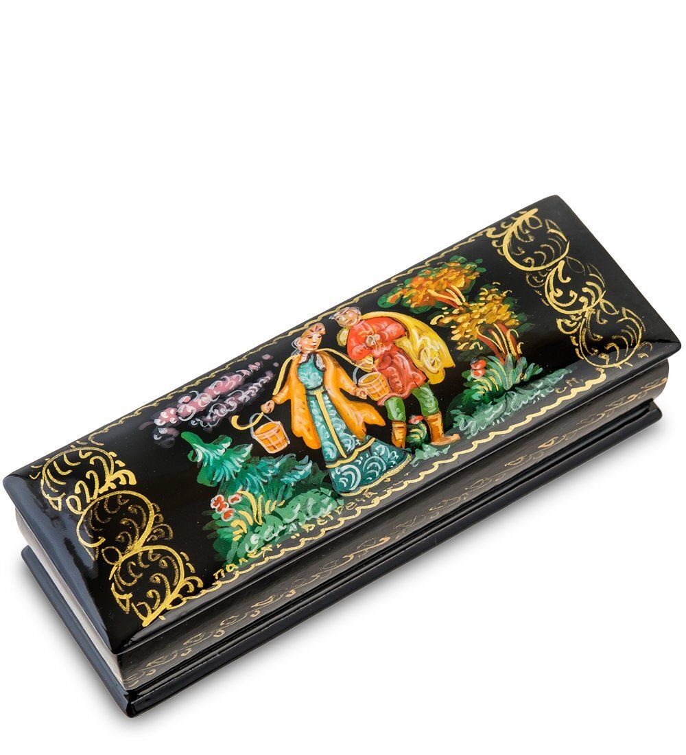 Народные промыслы ШК-85/28-C Шкатулка «Встреча»