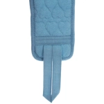 Мочалка для тела жёсткая «Premium - Dalila», цвет тёмно - синий, 10*80см (ZIP пакет)