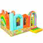 Коммерческий надувной батут «Друзья-зверята 2», 4*4*3 м