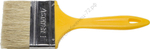 STAYER UNIVERSAL 100 мм, 4″ светлая натуральная щетина, пластмассовая ручка, Плоская кисть, MASTER (0107-100)