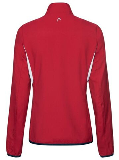 Кофта для девочки теннисная  Head Club Jacket - red