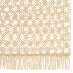 Салфетка на стол 30*45см «Бохо» плетеная, бежевая