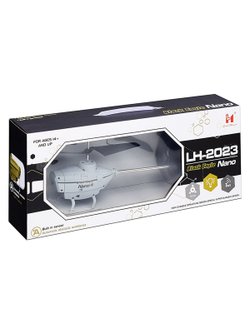 Игрушка Вертолет Призрак радиоуправляемый, цвет серый (LH-2023)