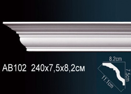 Карниз потолочный гибкий AB102