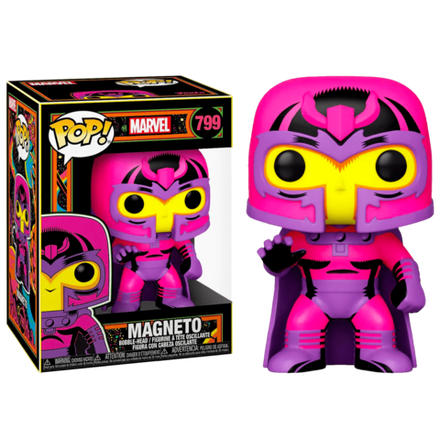 Фигурка Funko POP! Bobble Marvel Black Light Magneto (Exc)