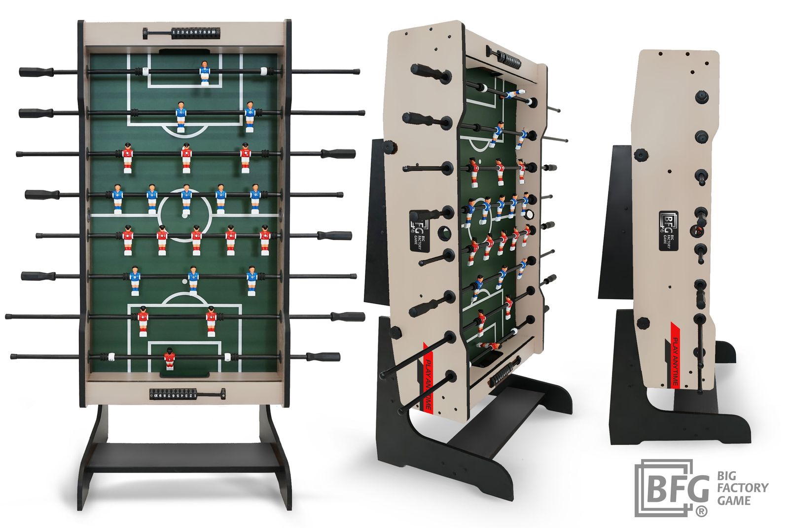 Настольный футбол / Кикер BFG Compact 55 (Сохо-дарк) фото №5