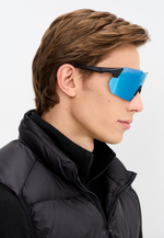 Спортивные очки 720armour Kamikaze C9 / Matte Black / Ultra Blue Lens