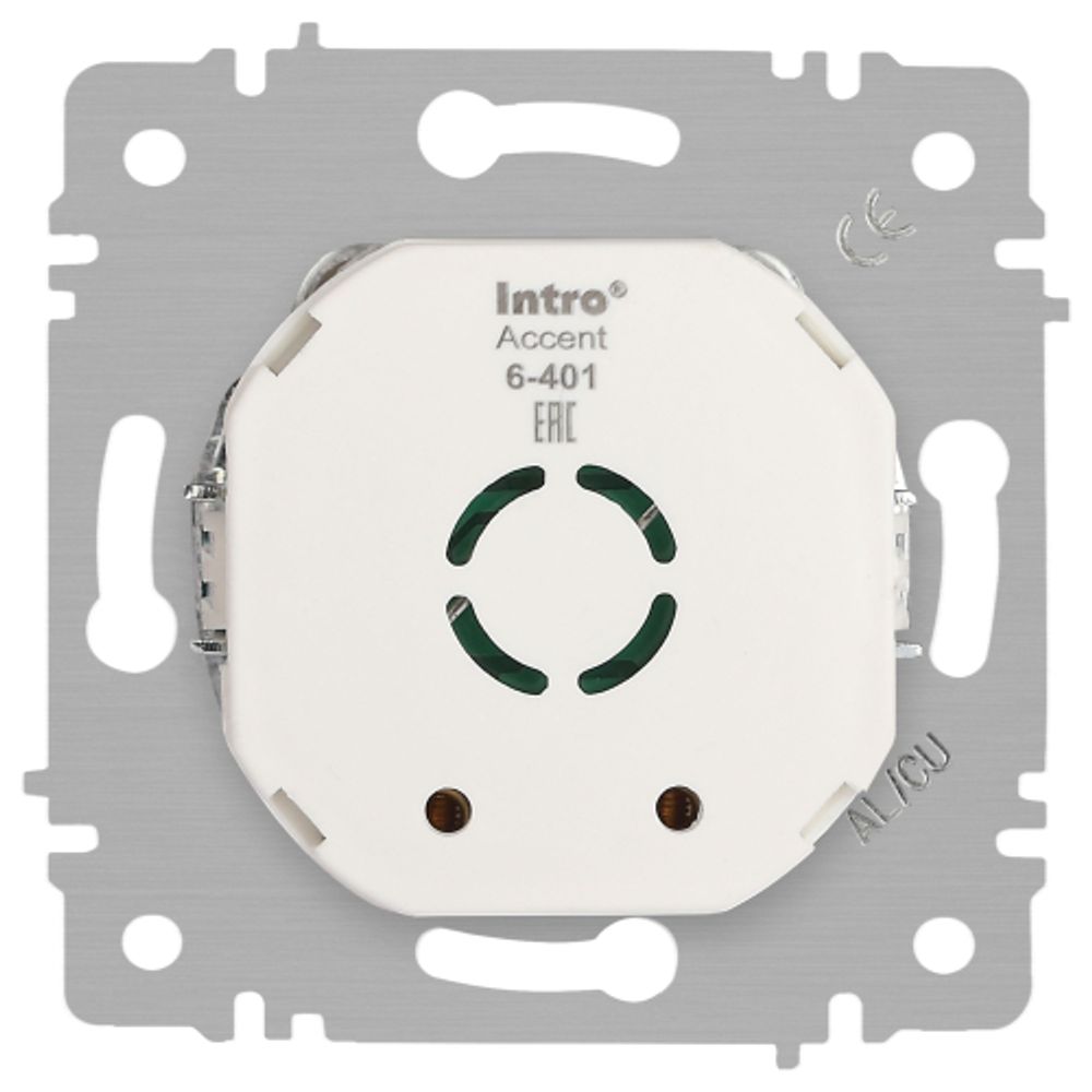 Светорегулятор Intro Accent 6-401-05 поворотный, 600Вт 230В, IP20, СУ, антрацит | Intro