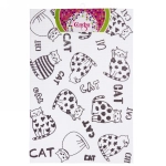 Салфетка на стол 45*30см плетеная «Кошечки»