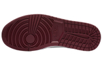 Кроссовки Jordan Air Jordan 1 Mid "Maroon" (Женская размерная сетка)