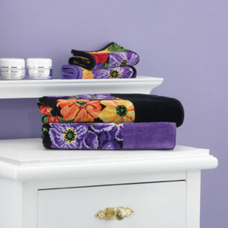 Полотенце 75x150 Feiler Irina 53 clematis