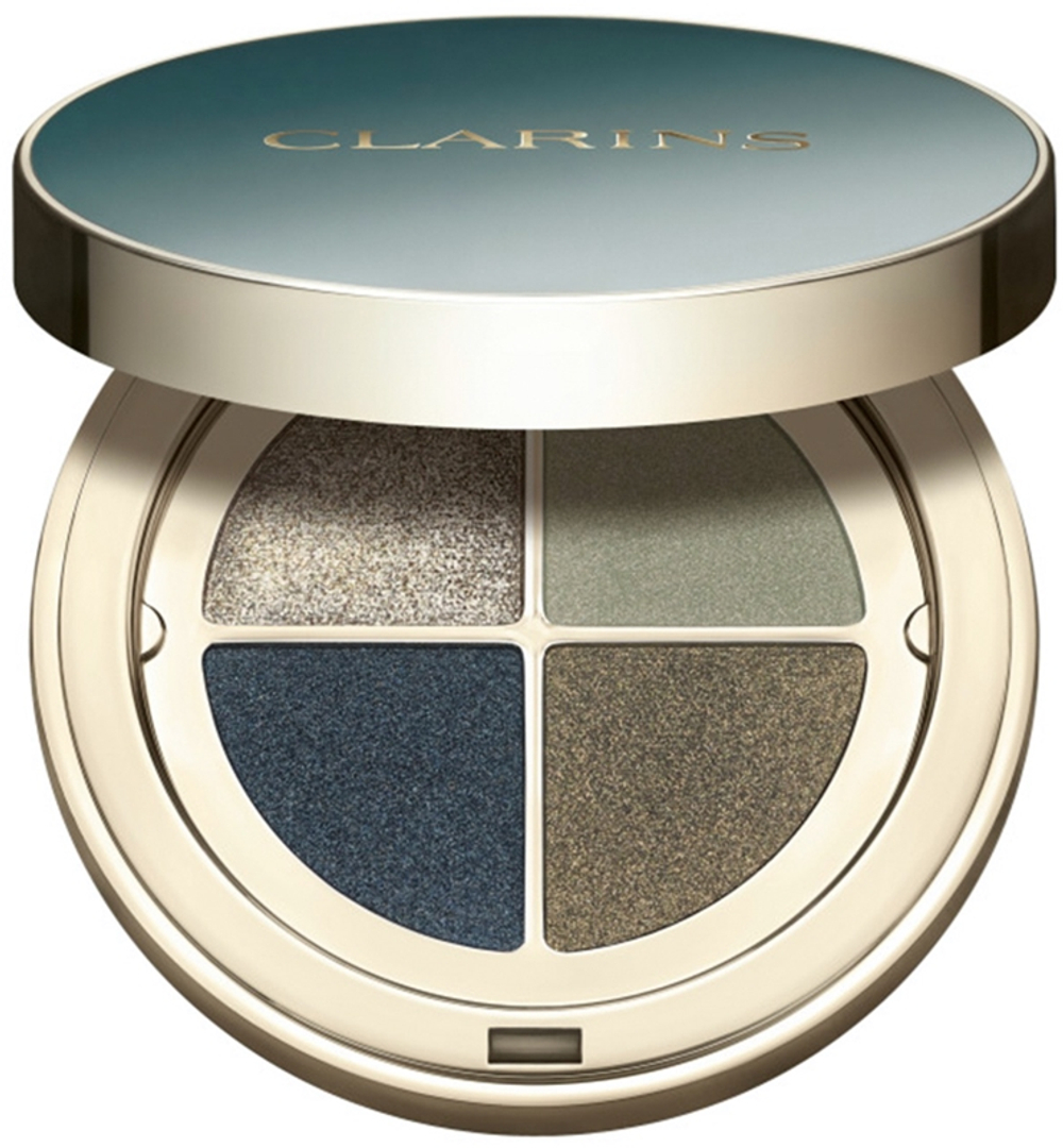 Clarins Ombre 4 Colour Eye Palette - Палетка теней для век для долговременного эффекта оттенок 05 - Jade Gradation, 4 g