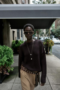 ZARA БРЮКИ CARROT С ЗАЩИПАМИ, РЫЖЕВАТО-КОРИЧНЕВЫЙ