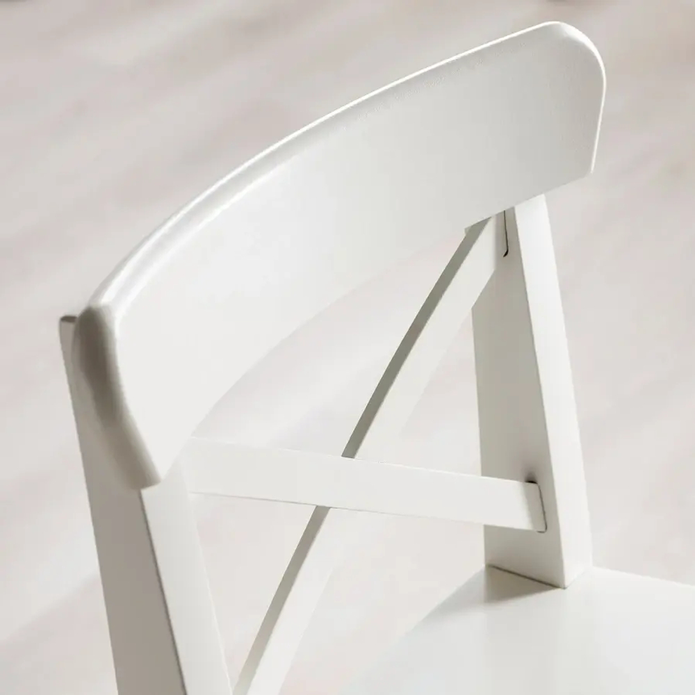 Барный стул - IKEA INGOLF/ИНГОЛЬФ ИКЕА, 40х46х102 см, белый
