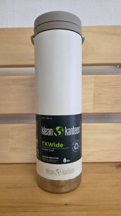 Термокружка Klean Kanteen TKWide Twist Cap 20oz (592 мл) Tofu (потертость)