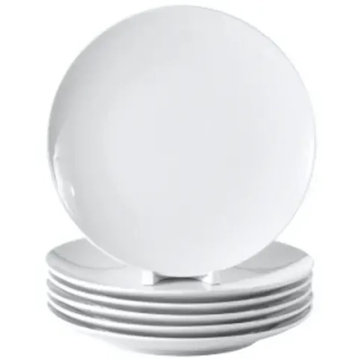 Тарелка фарфоровая десертная 20см «Универсал» Белье