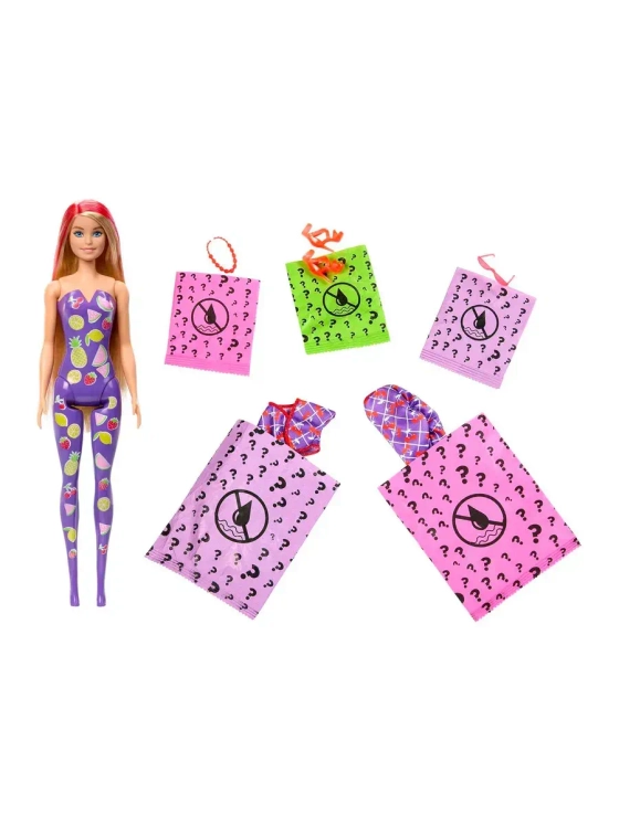 Кукла сюрприз Барби Color Reveal Sweet Fruit HJX49