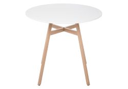 Обеденная группа Арги 90 light purple / white / wood