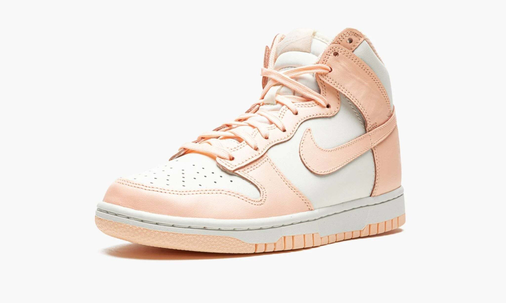 Dunk High WMNS "Sail Crimson Tint"
