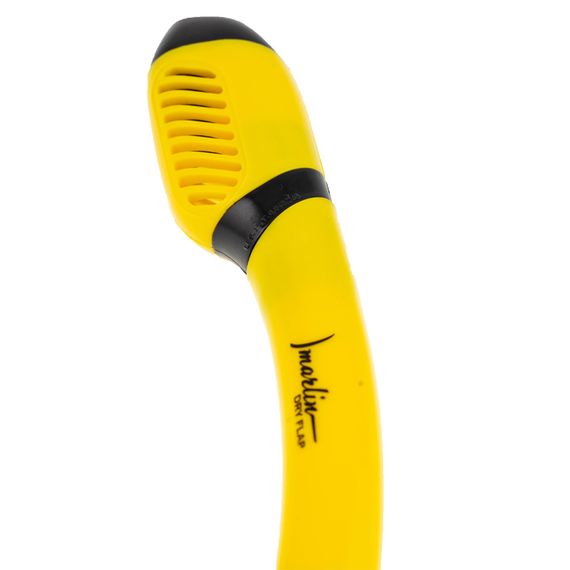 Трубка Marlin Dry Flap Yellow/Black